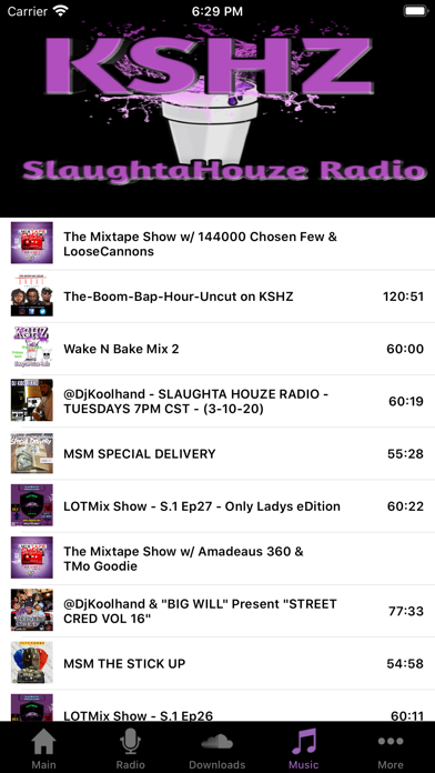 KSHZ-SlaughtaHouze Radio screenshot 2