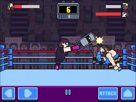 Rowdy Wrestling на iPad