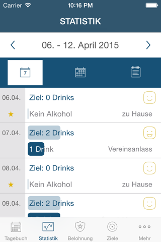 drink less Schweiz screenshot 3