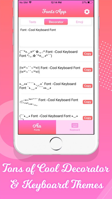 Fonts Keyboard By Technology Product And Service Llc Ios United