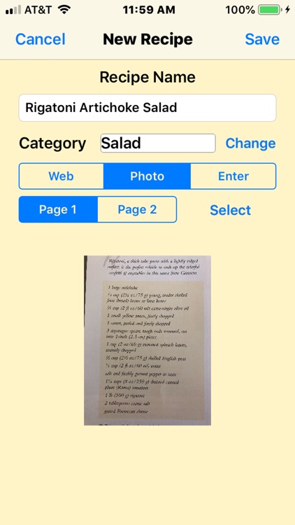JustMyRecipes screenshot-3