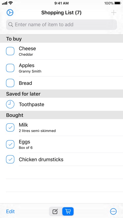 Easy Shopping List screenshot-3