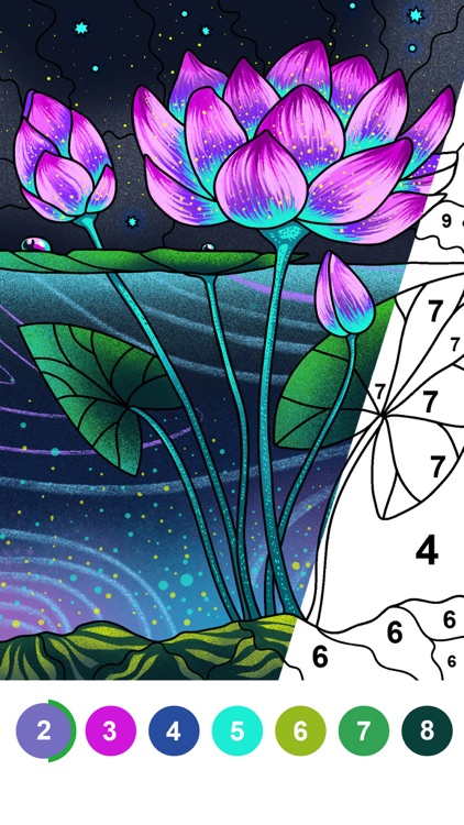 Paint By Number: Coloring Book