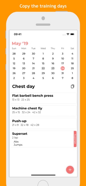 Fitum - gym tracker calendar(圖1)-速報App