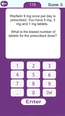 Game screenshot Drug Calculations Game hack