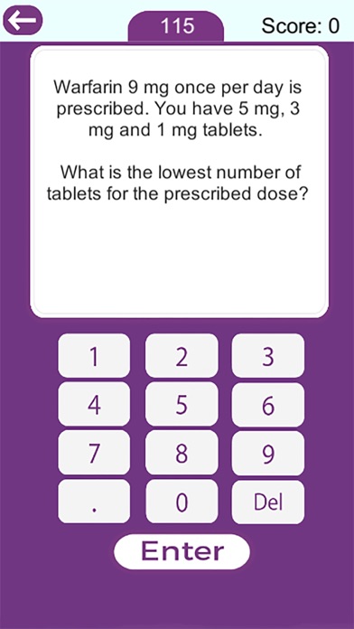 Drug Calculations Game screenshot 3