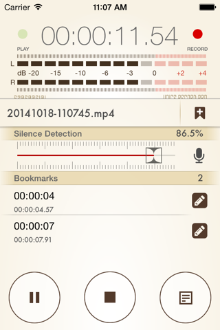Voice Record Pro 7 - náhled