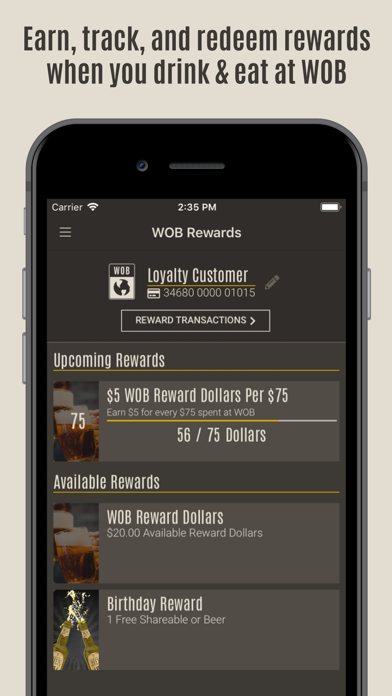 World of Beer Mobile screenshot