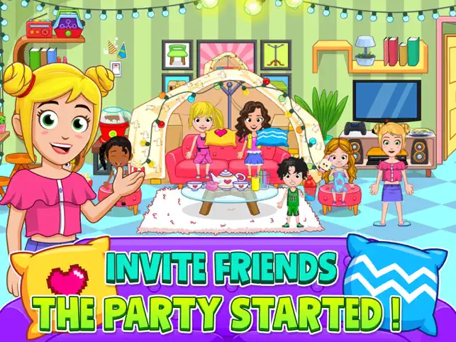 Screenshot 2 My City : Pajama Party iphone