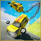 Chained Car Crash Beam Driving