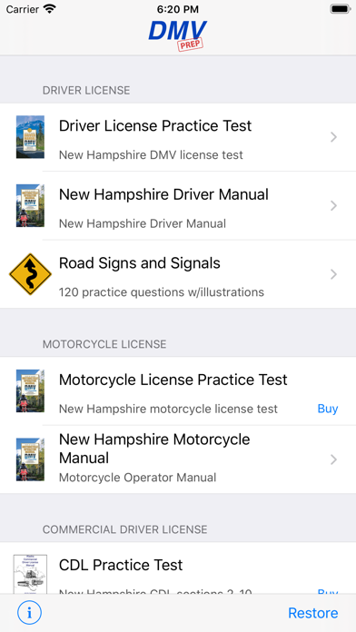 How to cancel & delete New Hampshire DMV Test Prep from iphone & ipad 1