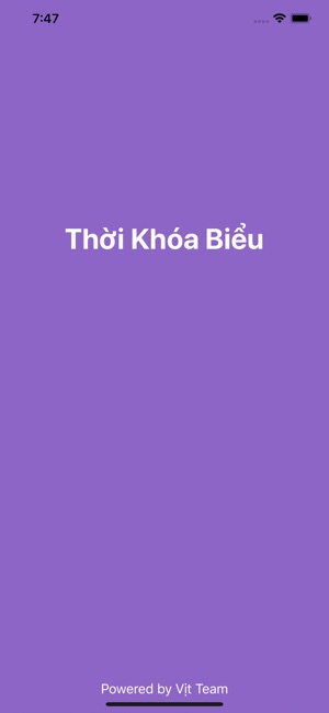 Thời Khóa Biểu - Vịt Đếm Ngược