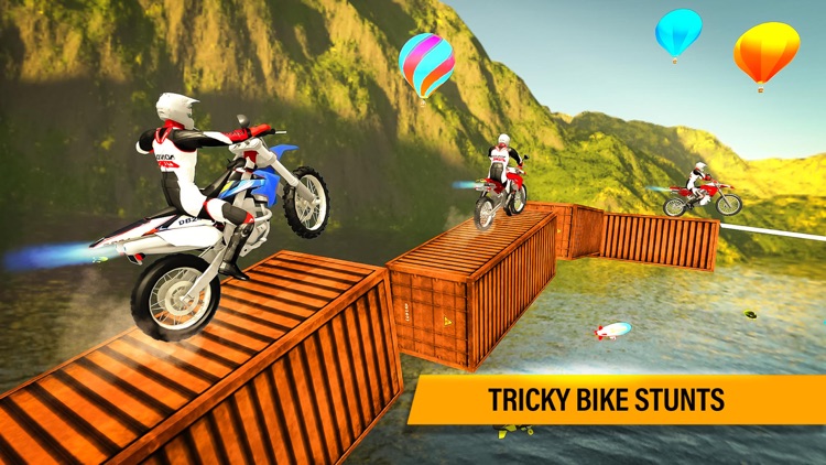 Crazy 3D Stunt Bike Rider 2020 screenshot-5