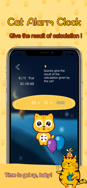 萌貓鬧鐘-可愛風寵物遊戲鬧鐘(圖4)-速報App