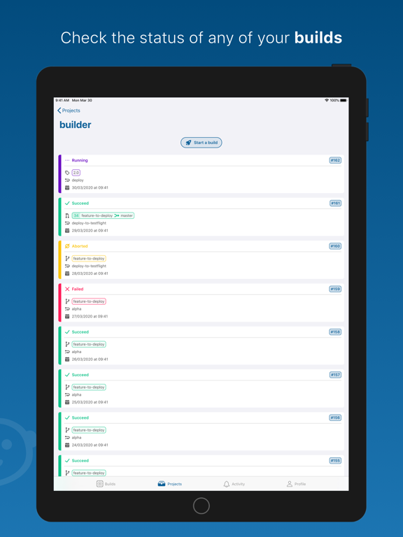 Screenshot #6 pour Builder - Bitrise unofficial