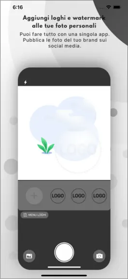 Game screenshot BrandizeCam - logo su foto mod apk