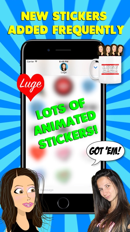 LugeMania Stickers