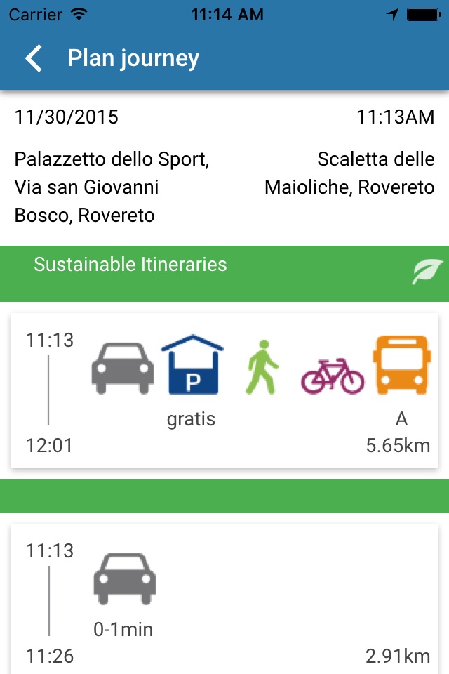 Viaggia Rovereto screenshot 2