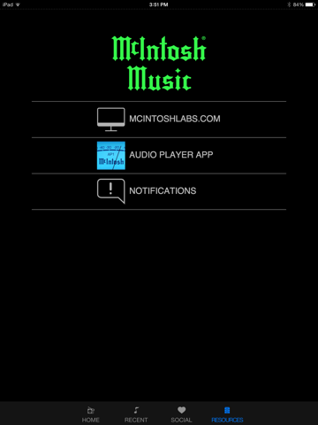 McIntosh Music Stream for iPad screenshot 4