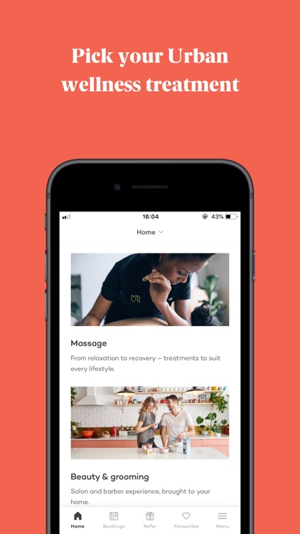 Urban - Book wellness at home