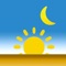 Know when the sun and moon rise and set anywhere in the world