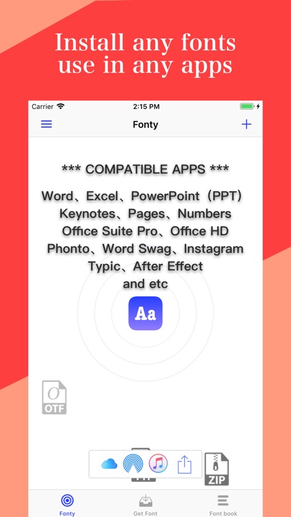 Fonty - install any font screenshot-3