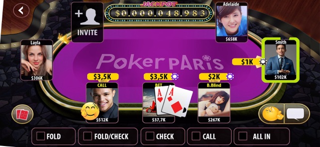 Poker Paris: danh bai online