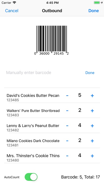 Barcode scanner Crosshair screenshot-7