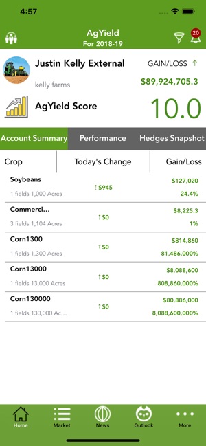 AgYield Mobile Application