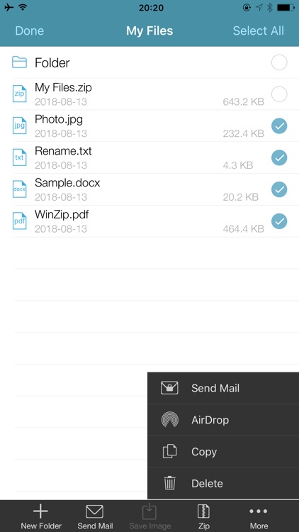 WinZip Pro: zip, unzip & rar screenshot-0