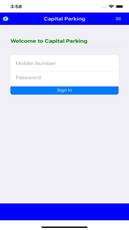 Capital Parking App