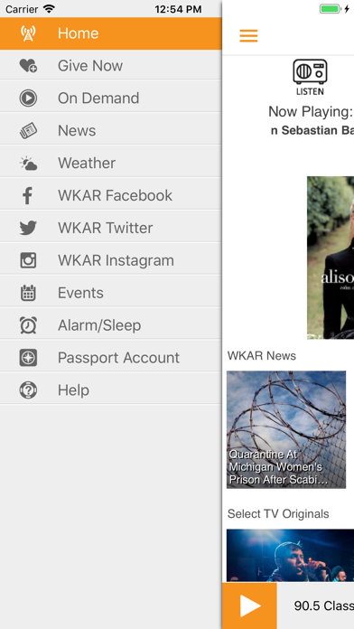 How to cancel & delete WKAR from Michigan State from iphone & ipad 4