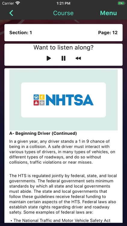 National Driver Training