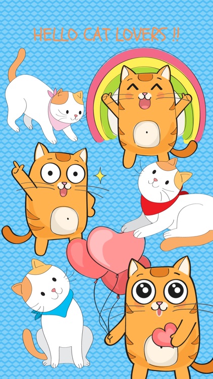 Ginger Cat Fun Emoji Stickers