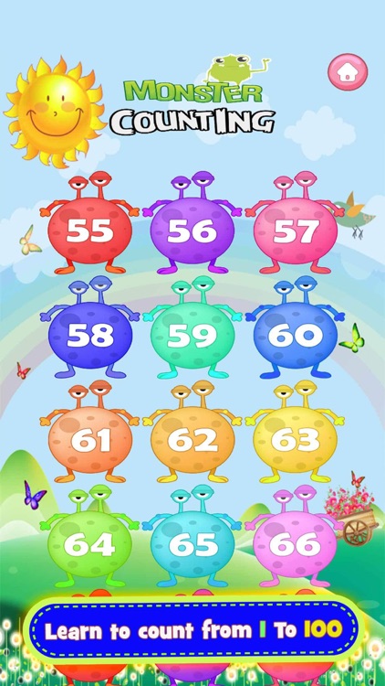 Monster Math Counting App Kids