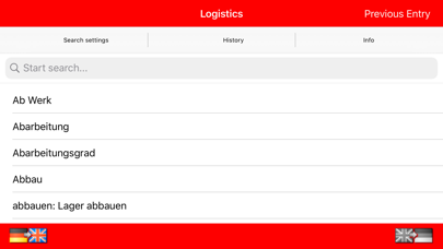 Dictionary Logistics DE-EN screenshot 3