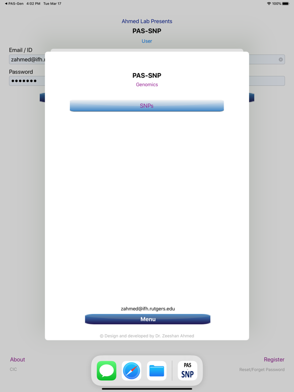 Screenshot #6 pour PAS-SNP