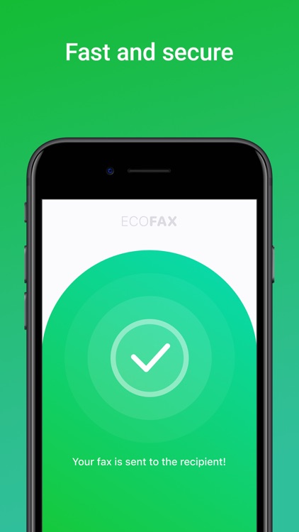 EcoFax  - send fax from iPhone screenshot-5