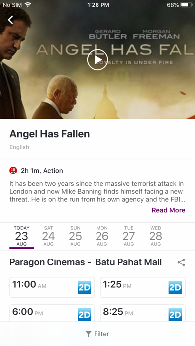 How to cancel & delete Paragon Cinemas from iphone & ipad 3