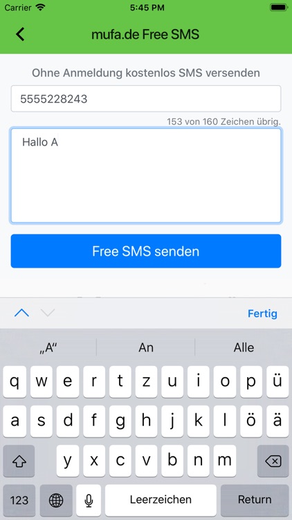 mufa.de Free SMS Adressbuch screenshot-3