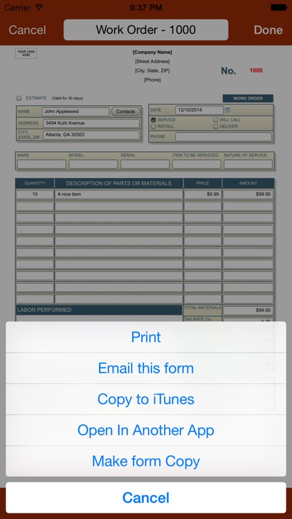 Forms-2-Go screenshot-4