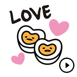 Lovely Gudetama Egg Stickers