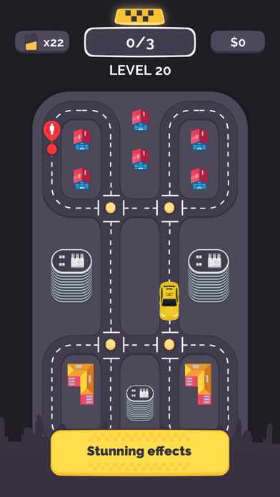 Taxi Town: Arcade Drive Game screenshot 2