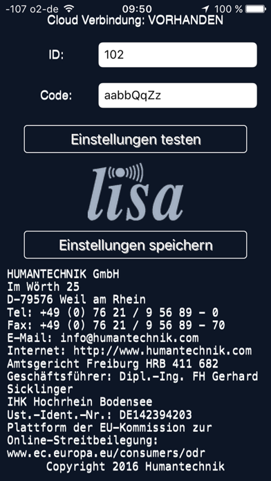 Humantechnik:Alert screenshot 3