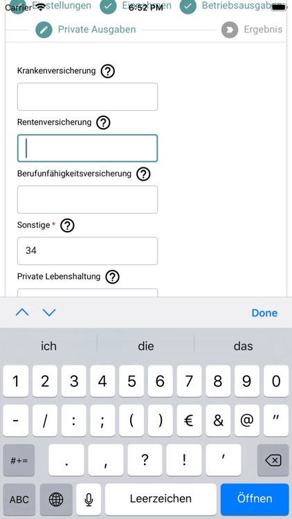 Selbständigen Rechner screenshot-4