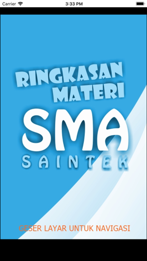 Ringkasan Materi SMA SAINTEK