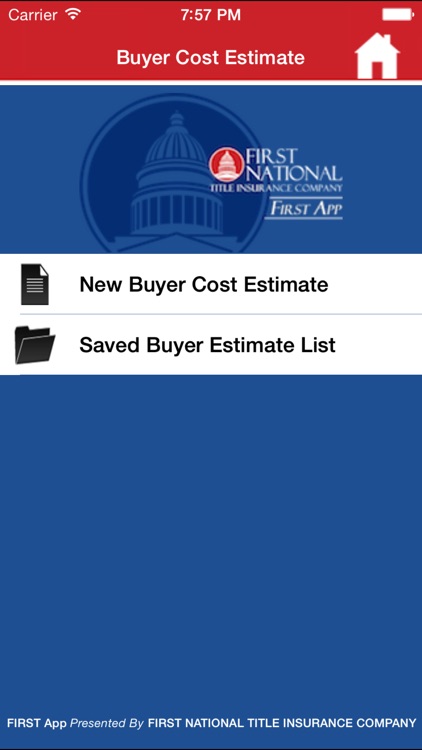 FIRST App – Real Estate Title