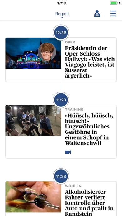Badener Tagblatt News screenshot 2