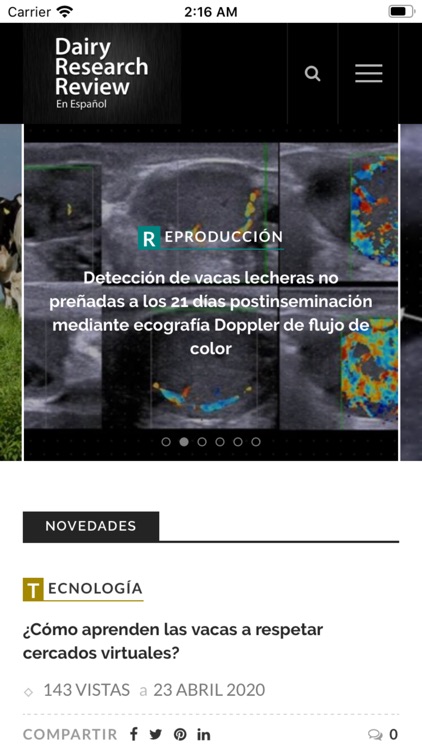 Dairy Research Review