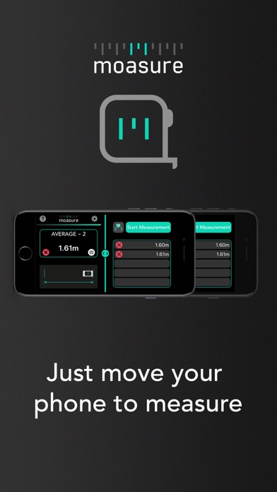 Moasure - the smart measuring app! screenshot 1